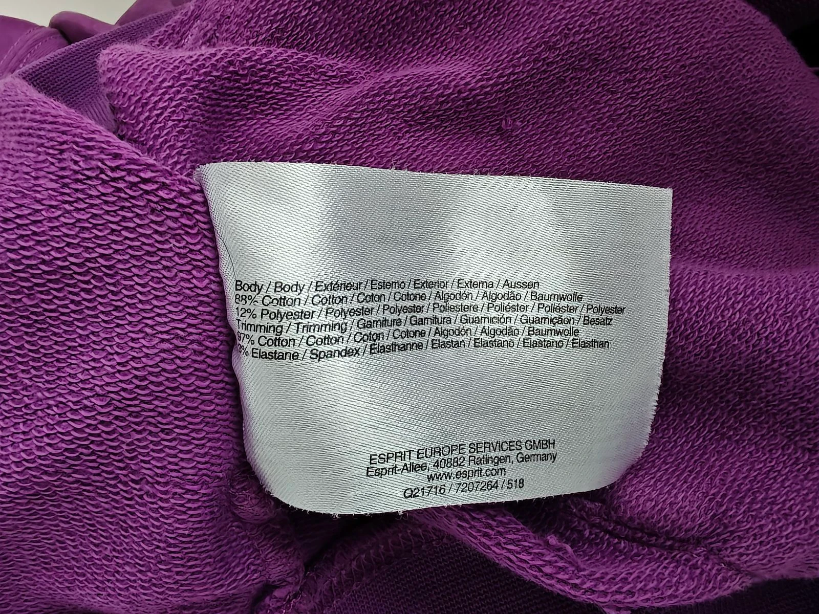 Hermoso chaleco morado de Esprit, talla L – photo 8